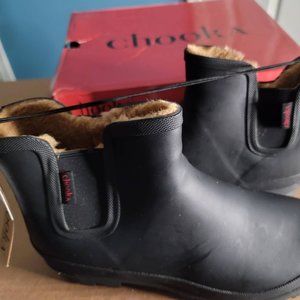 Black duck boots